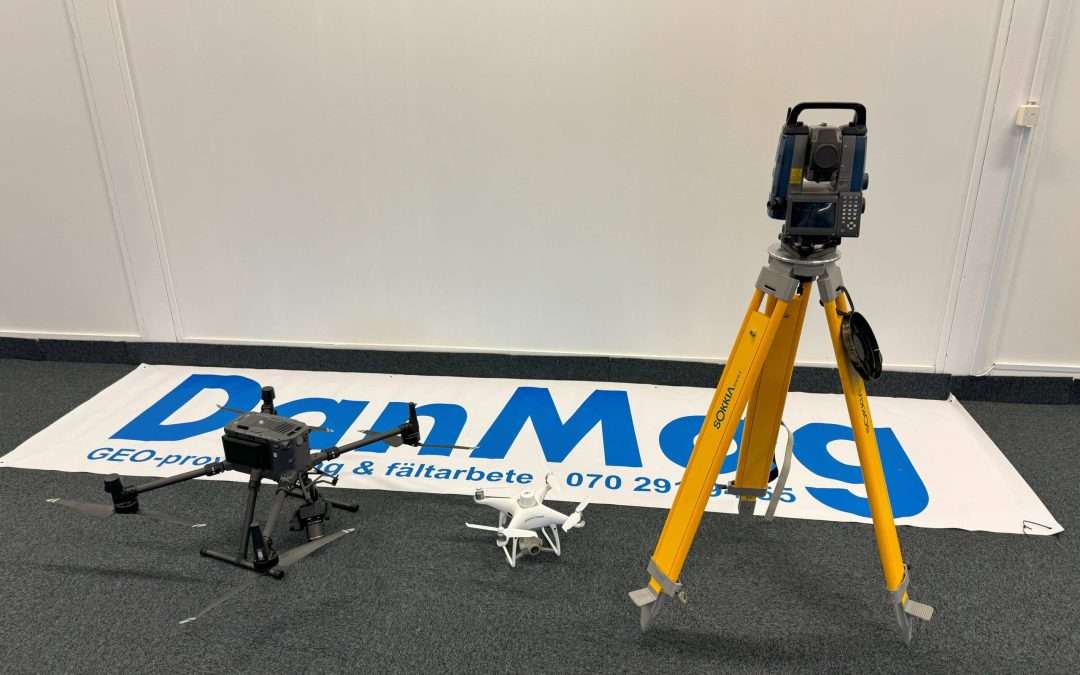 GEOBEREDNINGEN ÖKAR MED DRÖNARE